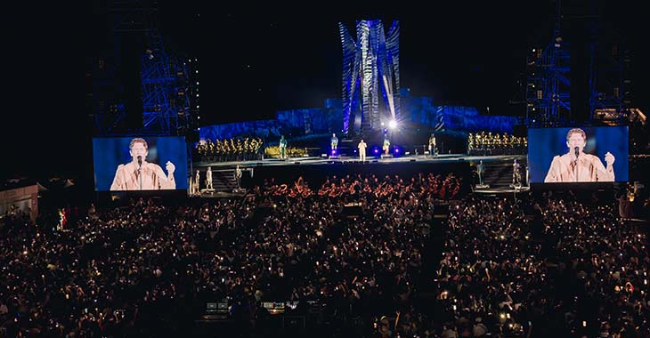 Andrea Bocelli's Concert at the Teatro del Silenzio 2023