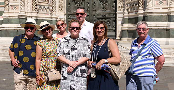 Florence during the Teatro del Silenzio concert